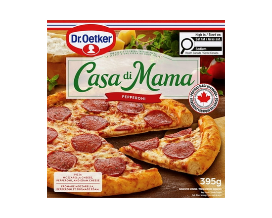 Dr. Oetker Casa di Mama Pepperoni Pizza - 395 G