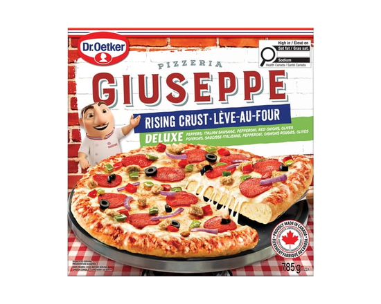 Dr. Oetker Giuseppe Pizzeria pizza lève-au-four Deluxe - 785 g