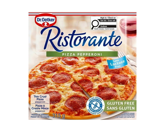 Ristorante Gluten Free Pizza Pepperoni - 315g