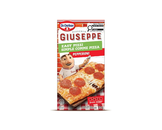 Dr. Oetker Giuseppe Pizzeria Easy Pizzi Pepperoni Mini Pizza - 3 pizzas
