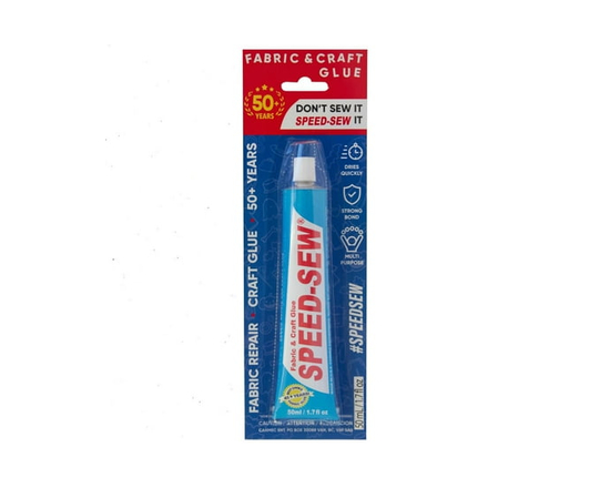 Speed‑Sew Fabric & Craft Glue, 50 mL (1.75 fl oz) - 50 mL