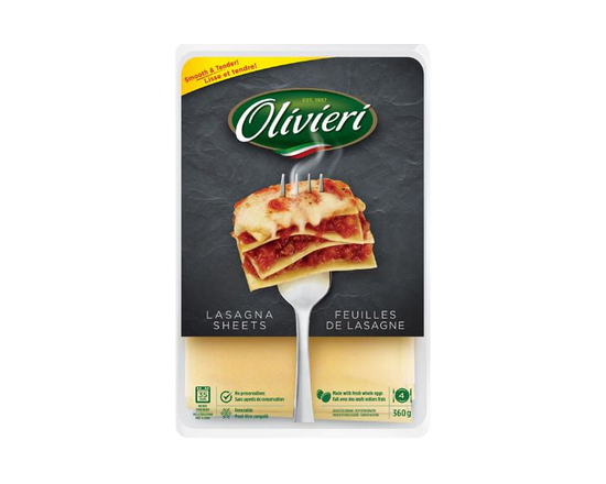 Olivieri Fresh Lasagna Pasta Sheets