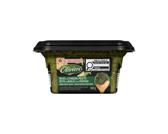 Pesto au basilic et aux fromages Olivieri