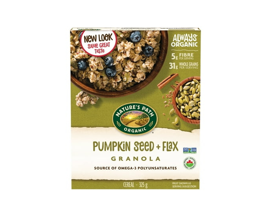 Nature's Path Organic Flax Plus Pumpkin Flax Granola - 325 g