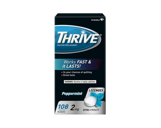 Thrive Lozenges 2mg Regular Strength Nicotine Replacement