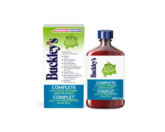 Buckley’s Complete® Mucus Relief Cough Cold & Flu