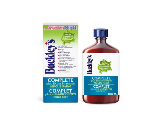 Buckley's Mucus Relief Cough Cold & Flu Syrup - 150 mL