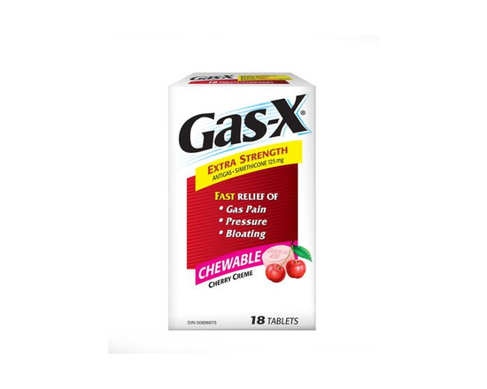 Gas-X Extra-Fort soulagement rapide à croquer