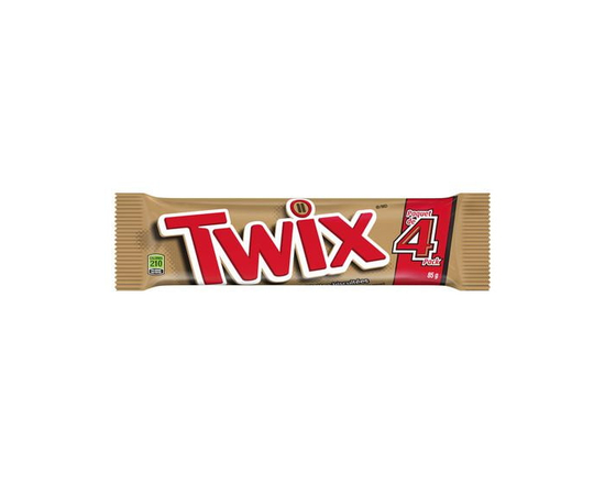 TWIX, Caramel Cookie Chocolate Candy Bar, King Size Bar, 85g