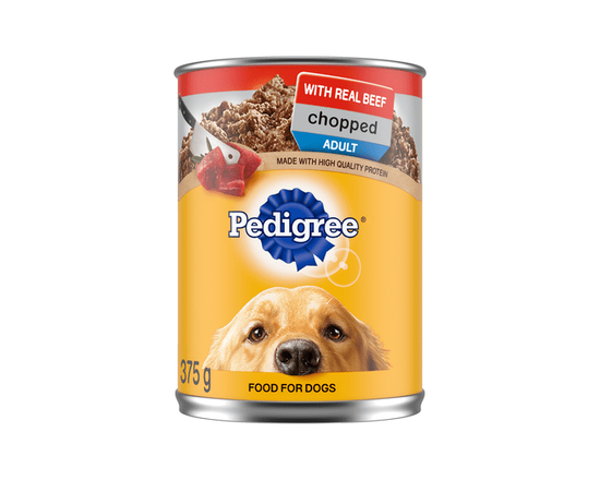 Pedigree Chopped Adult Wet Dog Food With Real Beef - Single serve;Not Applicable;400 g;301-500g