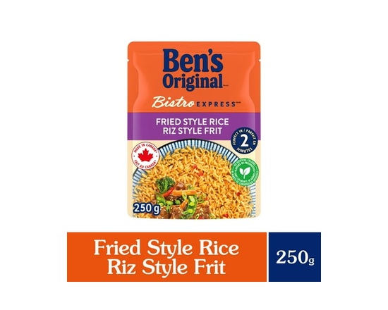 BEN'S ORIGINAL BISTRO EXPRESS riz style frit, riz d'accompagnement, sachet de 250 g - 250 g