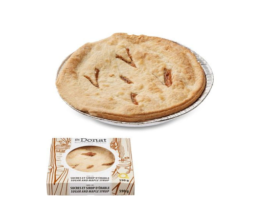 St. Donat Bakery Sugar & Maple Syrup Pie
