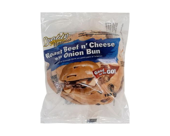 Quality Beef & Cheese Onion Bun