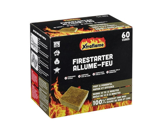 Xtraflame Eco Firestarter Cubes – 60 Pack