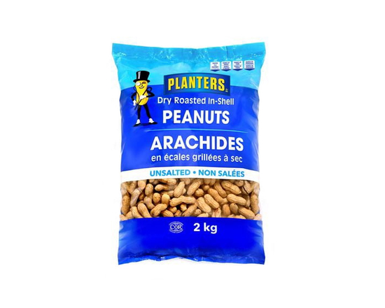 Planters - Roasted Peanuts No Salt - 2Kg