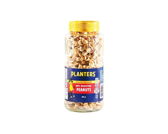 Planters Dry Roasted Peanuts - 454g