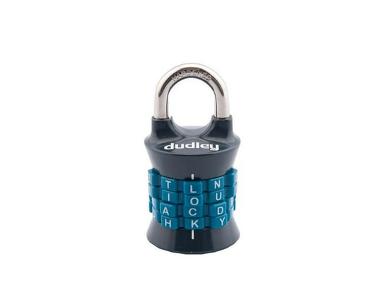 Cadenas à combinaison CHIFFRES personnalisable Cyclone de Dudley® #DYCL51AST
