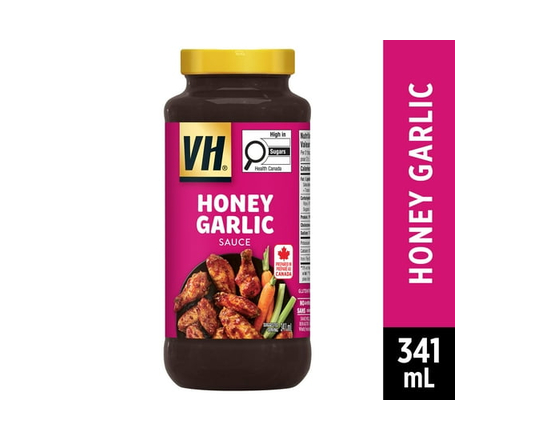 VH Sans Gluten Miel et Ail Marinade et Sauce de Cuisson - 341 ml