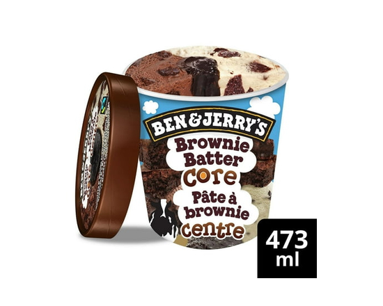 Ben & Jerry's Brownie Batter Core Ice Cream - 473 mL