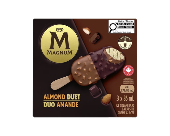 Magnum Almond Duet Ice Cream Bars - 85MLX3