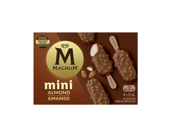 Magnum Mini Almond Ice Cream Bar - 4x 55ML