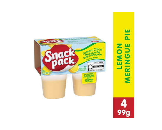 Snack Pack® Lemon Meringue Pie Pudding Cups - 396 g