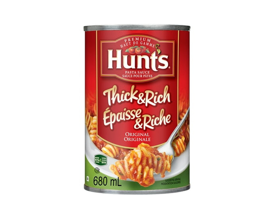 Hunt's® Sauce pour Pâtes Épaisse & Riche Originale - 680 ml
