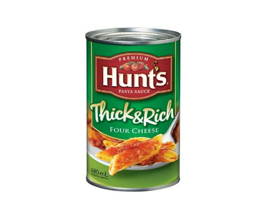 Hunt's® Four Cheese Thick & Rich Premium Pasta Sauce - 680 mL