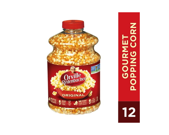 Orville Redenbacher Original Popcorn Kernels, No Artificial Colours or Preservatives, High Fibre, Gluten Free, 850g - 850 g