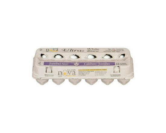 Nova Ultra White 12 Eggs - Jumbo