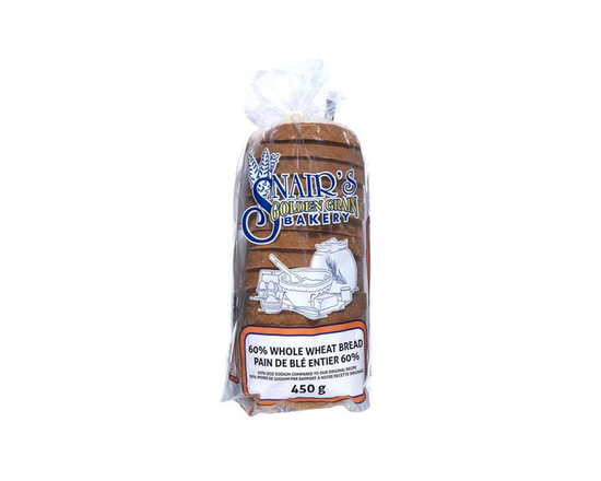 60% WW sliced bread