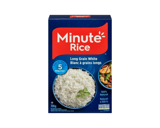 Minute Rice Quick Cook Long Grain White Rice 700g - 700 g