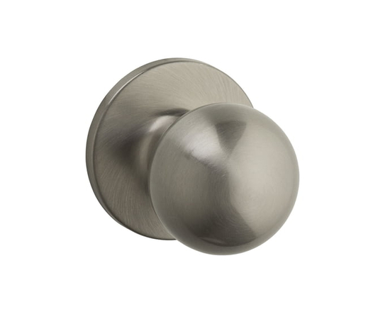 Weiser Safe Lock Regina Satin Nickel Hall/Closet Passage Interior Door Knob