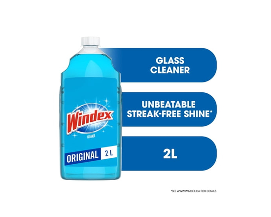 Windex® Glass Cleaner Refill, Original, 2L - 2 L