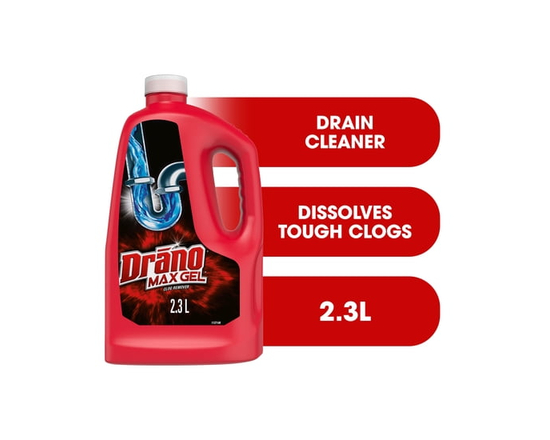 Drano® Max Gel Drain Cleaner and Clog Remover 2.3L - 2.3 L