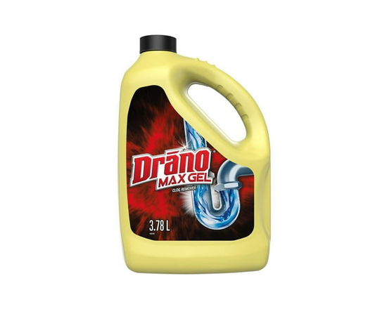 Drano® Max Gel Drain Cleaner and Clog Remover, 3.78L - 3.78 L