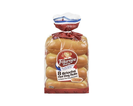 Brioche Hot Dog Buns
