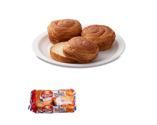 Buns feuilletés La fournée dorée