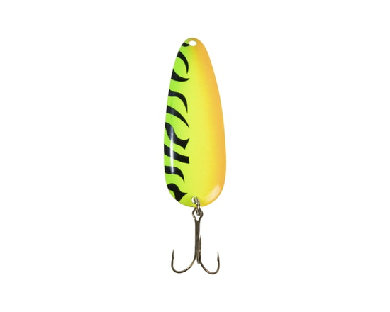 Cuillère à appât Lucky Strike Baitworks Devil Bait - 2,5", 2/5oz, Fire Tiger - 1 paquet - 2.5 pouces