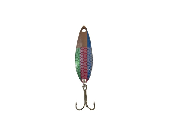 Cuillère leurre Lucky Strike Baitworks Rainbow, 2-3/4", cuillère de pêche - 2-3/4"