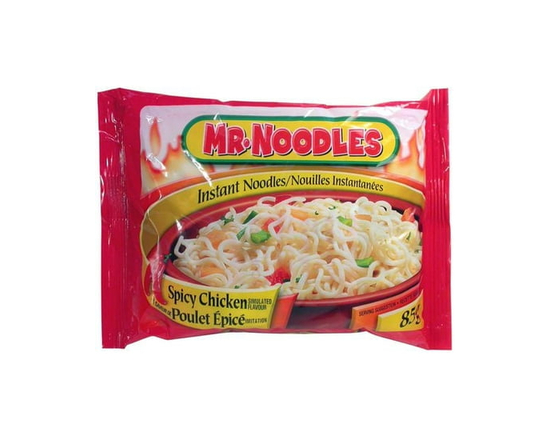 Mr.Noodles Spicy Chicken Flavour Instant Noodles - 85g