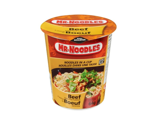 Mr. Noodles Beef Cup - 64 g