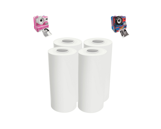 Hot Wheels/Barbie Kids Printing Camera Refill Pack, Photo Paper (4/Pack)
