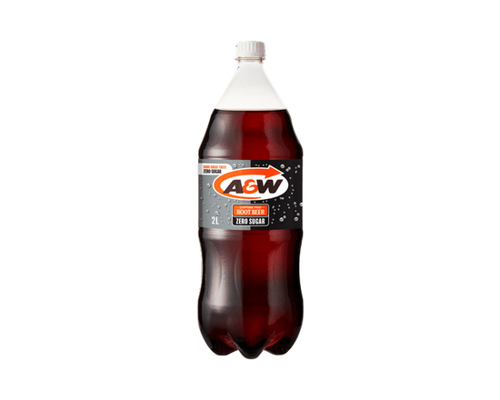AW Root Beer® Zero Sugar 2L Bottle - 2 L
