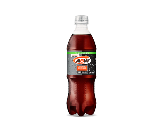 A&W Zero Sugar Root Beer500ML - 500 mL
