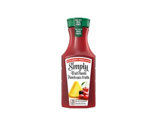 Simply Fruit Punch Bottle, 1.54 Liters - 1.54 L