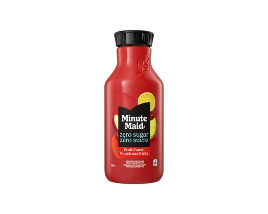 Minute Maid Zero Sugar Fruit Punch Bottle, 1.54 Liters - 1.54 L
