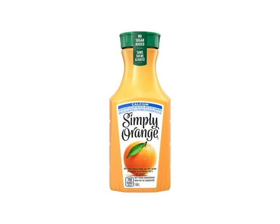 Simply Orange Bouteille au Calcium, 1,54 Litres - 1,54 L