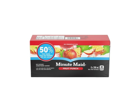 Minute Maid Fruit Punch 8x200ml - 200 mL