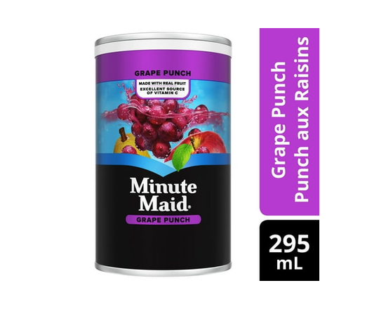 Minute Maid Grape Punch Can, Frozen Concentrate - 295 mL
